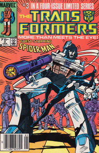 Cover Thumbnail for The Transformers (Marvel, 1984 series) #3 [Newsstand]