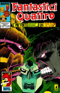 Cover Thumbnail for Fantastici Quattro (Edizioni Star Comics, 1988 series) #85