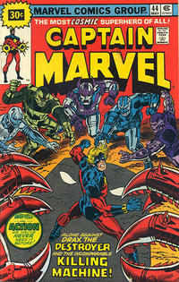 Cover for Captain Marvel (Marvel, 1968 series) #44 [30¢]