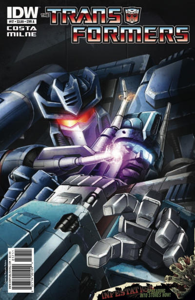 Cover for The Transformers (IDW, 2009 series) #17 [Cover A]