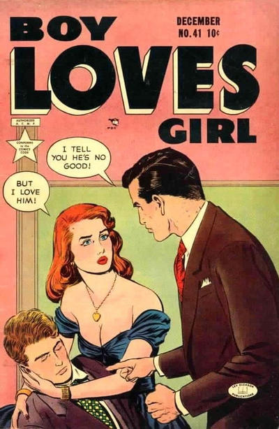 Cover for Boy Loves Girl (Lev Gleason, 1952 series) #41
