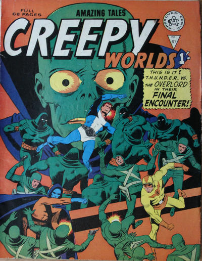Cover for Creepy Worlds (Alan Class, 1962 series) #81