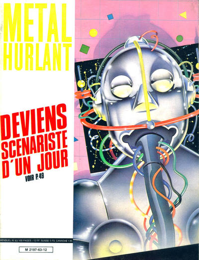 Cover for Métal Hurlant (Les Humanoïdes Associés, 1975 series) #63