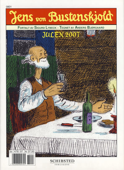 Cover for Jens von Bustenskjold (Bladkompaniet / Schibsted, 1985 series) #2007