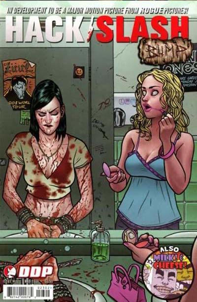 Cover for Hack/Slash: The Series (Devil's Due Publishing, 2007 series) #12 [Cover B]