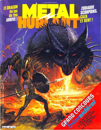 Cover for Métal Hurlant (Les Humanoïdes Associés, 1975 series) #80