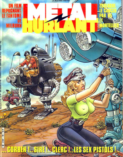 Cover for Métal Hurlant (Les Humanoïdes Associés, 1975 series) #76