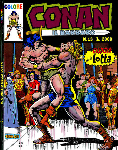 Cover for Conan il barbaro (Comic Art, 1989 series) #13