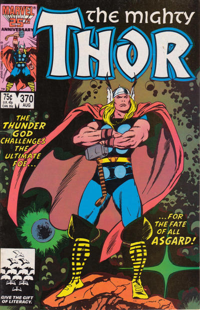 Cover for Thor (Marvel, 1966 series) #370 [Direct]