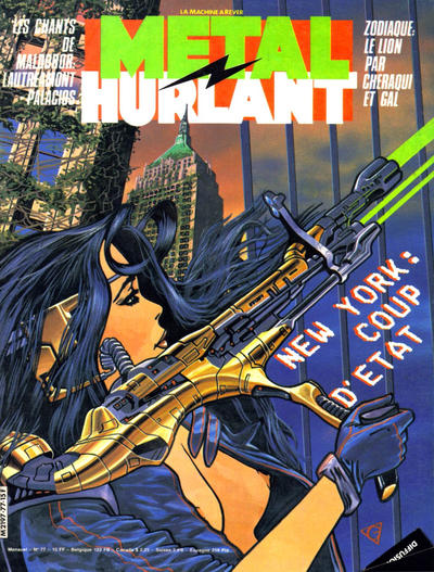 Cover for Métal Hurlant (Les Humanoïdes Associés, 1975 series) #77
