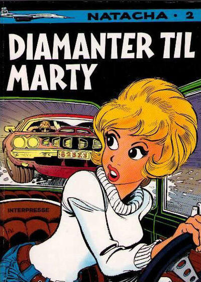 Cover for Natacha (Interpresse, 1976 series) #2 - Diamanter til Marty