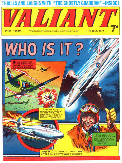 Cover for Valiant (IPC, 1964 series) #11 July 1970