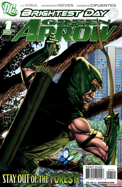 Cover for Green Arrow (DC, 2010 series) #1 [Ethan Van Sciver Cover]