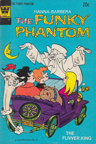 Cover for Hanna-Barbera the Funky Phantom (Western, 1972 series) #10 [Whitman]