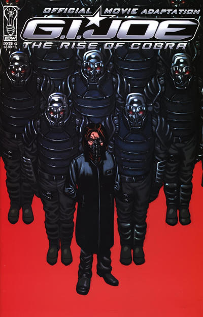 Cover for G.I. Joe: Rise of Cobra Movie Adaptation (IDW, 2009 series) #2 [Cover A]
