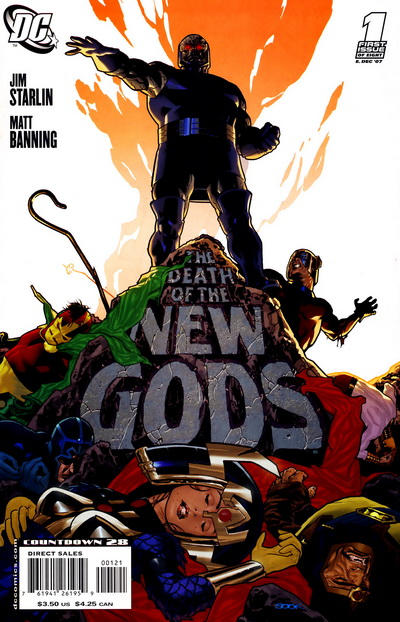 Cover for Death of the New Gods (DC, 2007 series) #1 [Ryan Sook Cover]
