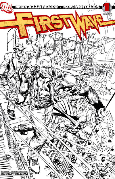 Cover for First Wave (DC, 2010 series) #1 [2010 Diamond Retailers' Summit Convention Cover]