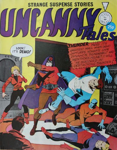 Cover for Uncanny Tales (Alan Class, 1963 series) #151