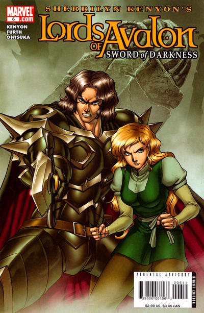Cover for Lords of Avalon: Sword of Darkness (Marvel, 2008 series) #6