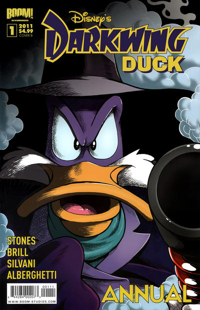 Cover for Darkwing Duck Annual (Boom! Studios, 2011 series) #1 [Cover B]