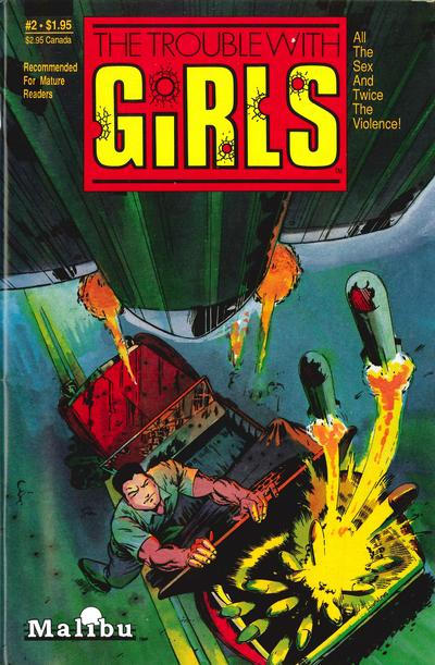 Cover for The Trouble with Girls (Malibu, 1987 series) #2