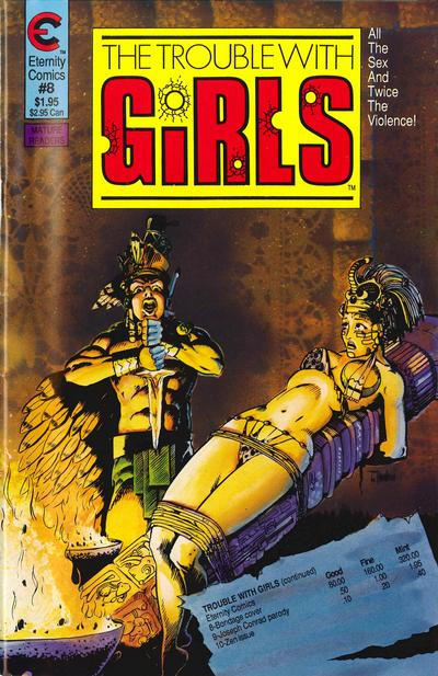 Cover for The Trouble with Girls (Malibu, 1987 series) #8