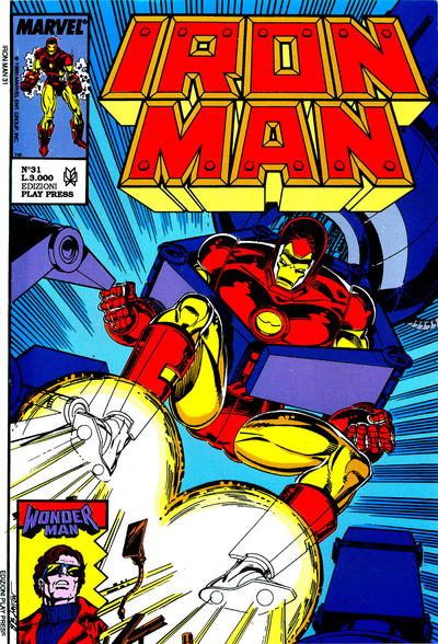 Cover for Iron Man (Play Press, 1989 series) #31
