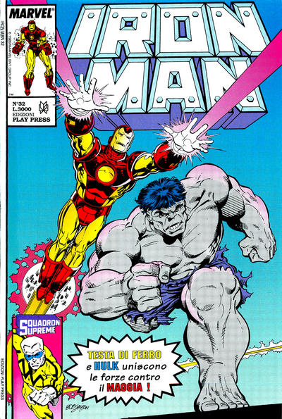 Cover for Iron Man (Play Press, 1989 series) #32
