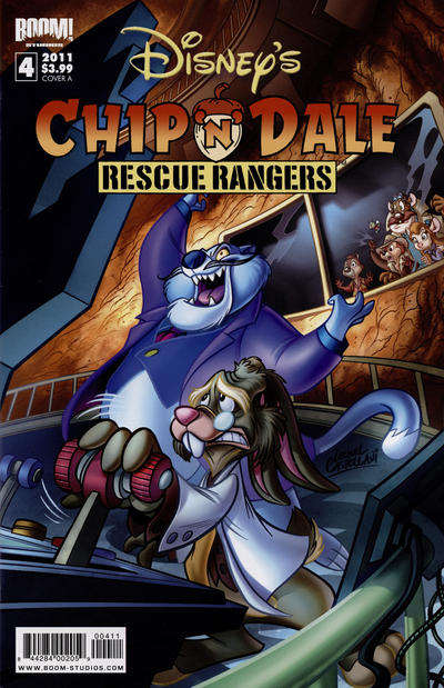 Cover for Chip 'n' Dale Rescue Rangers (Boom! Studios, 2010 series) #4 [Cover A]