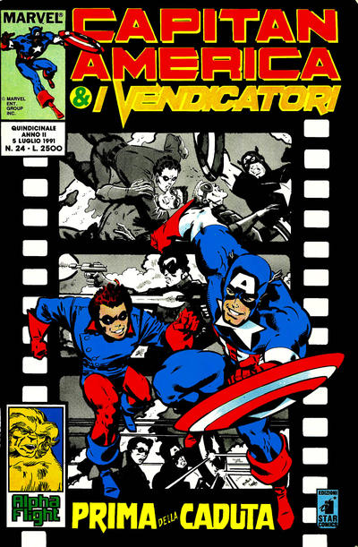 Cover for Capitan America & i Vendicatori (Edizioni Star Comics, 1990 series) #24