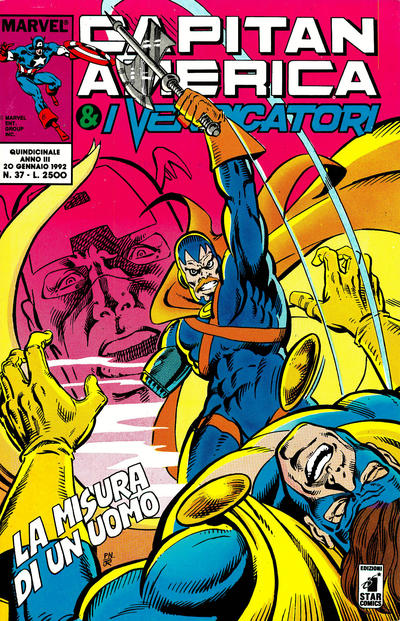 Cover for Capitan America & i Vendicatori (Edizioni Star Comics, 1990 series) #37