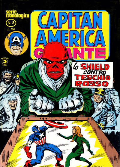 Cover for Capitan America Gigante (Editoriale Corno, 1980 series) #8