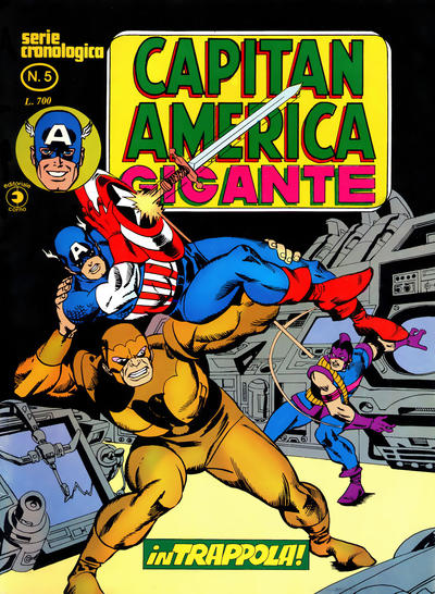 Cover for Capitan America Gigante (Editoriale Corno, 1980 series) #5