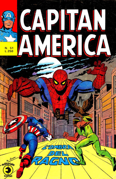 Cover for Capitan America (Editoriale Corno, 1973 series) #51