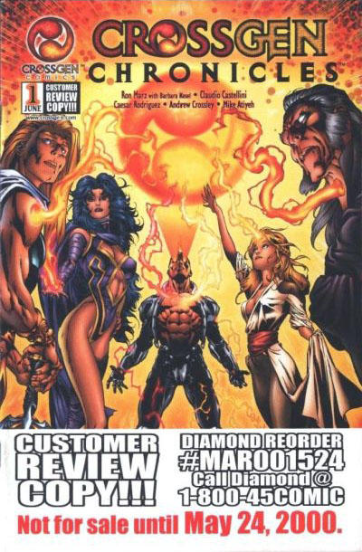 Cover for CrossGen Chronicles (CrossGen, 2000 series) #1 [Customer Review Copy]