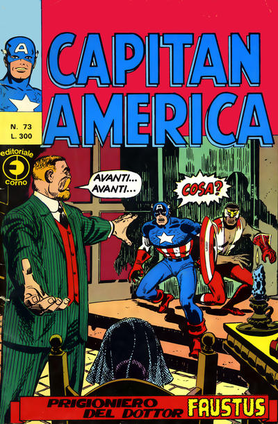 Cover for Capitan America (Editoriale Corno, 1973 series) #73