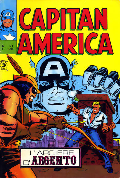 Cover for Capitan America (Editoriale Corno, 1973 series) #91