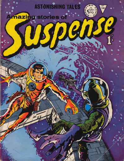 Cover for Amazing Stories of Suspense (Alan Class, 1963 series) #100