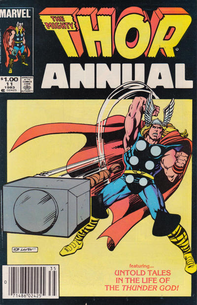 Cover for Thor Annual (Marvel, 1966 series) #11 [Direct]