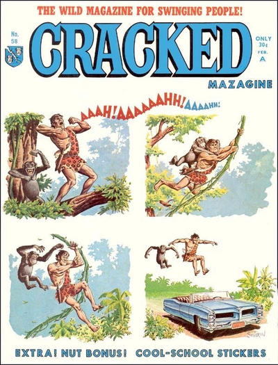 Cover for Cracked (Major Publications, 1958 series) #58