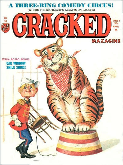 Cover for Cracked (Major Publications, 1958 series) #59