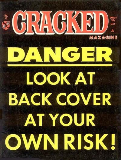 Cover for Cracked (Major Publications, 1958 series) #60
