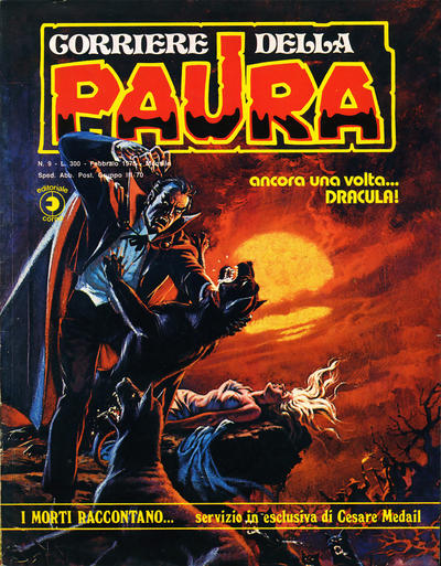 Cover for Corriere della Paura (Editoriale Corno, 1974 series) #9