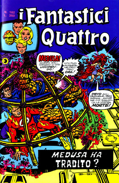 Cover for I Fantastici Quattro (Editoriale Corno, 1971 series) #162