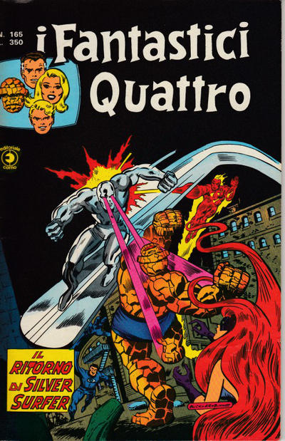Cover for I Fantastici Quattro (Editoriale Corno, 1971 series) #165