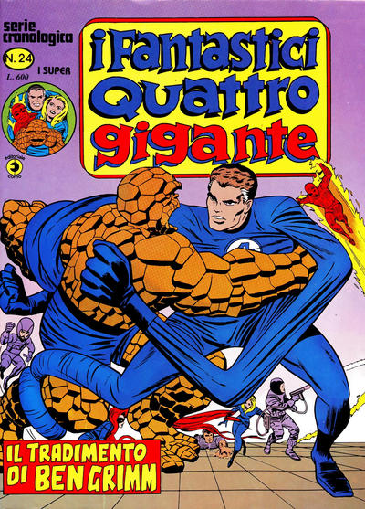 Cover for I Fantastici Quattro Gigante (Editoriale Corno, 1978 series) #24