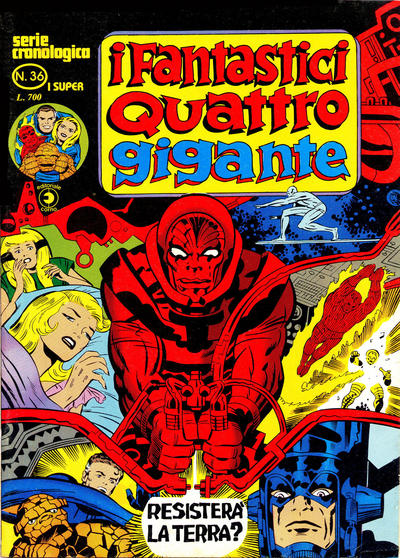 Cover for I Fantastici Quattro Gigante (Editoriale Corno, 1978 series) #36