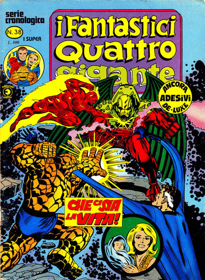 Cover for I Fantastici Quattro Gigante (Editoriale Corno, 1978 series) #38