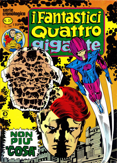 Cover for I Fantastici Quattro Gigante (Editoriale Corno, 1978 series) #37