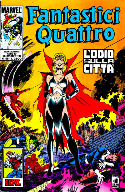 Cover for Fantastici Quattro (Edizioni Star Comics, 1988 series) #55